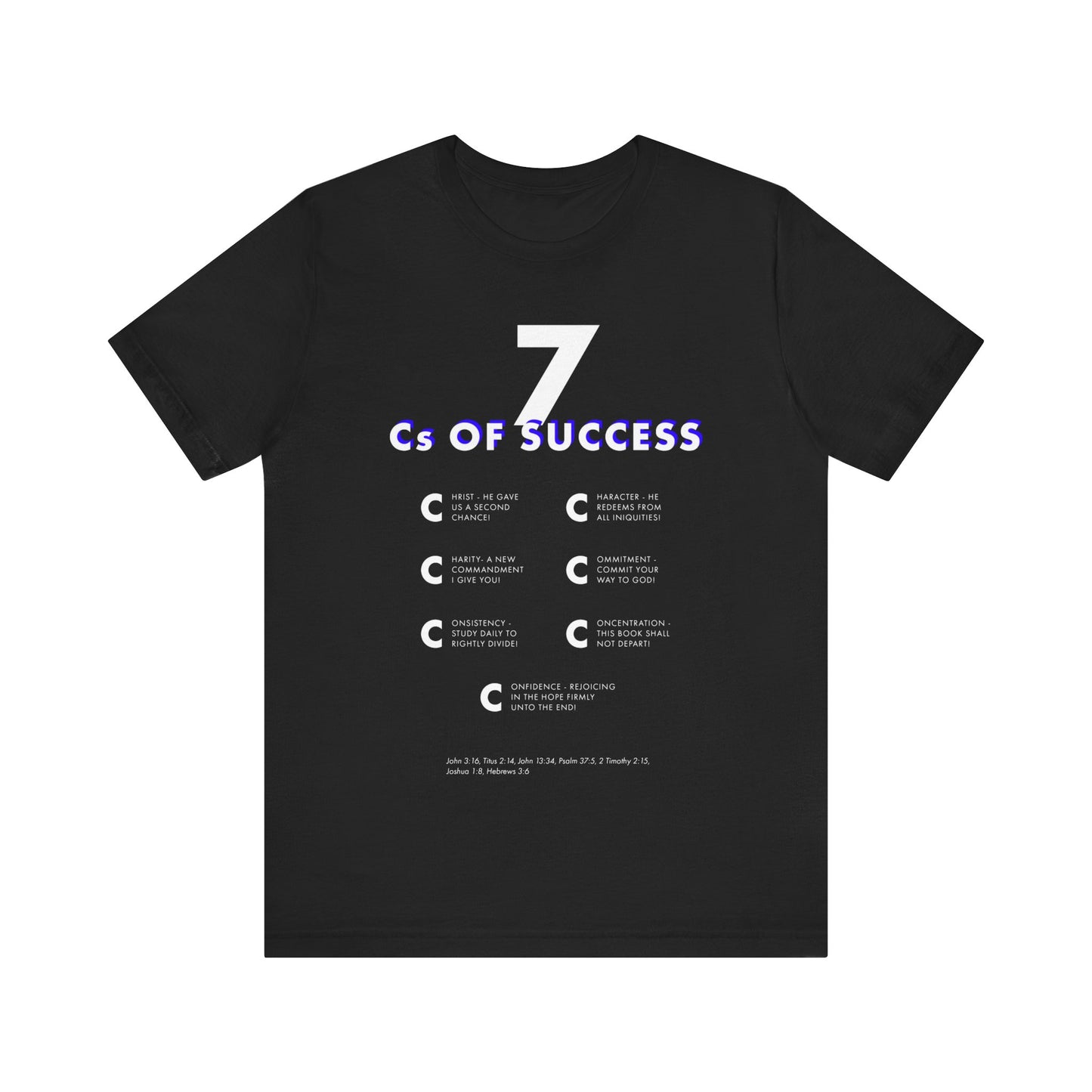 Seven Cs of Success | T-Shirt