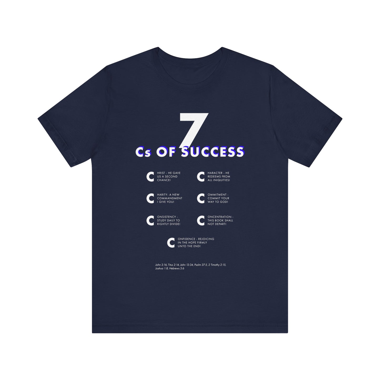 Seven Cs of Success | T-Shirt