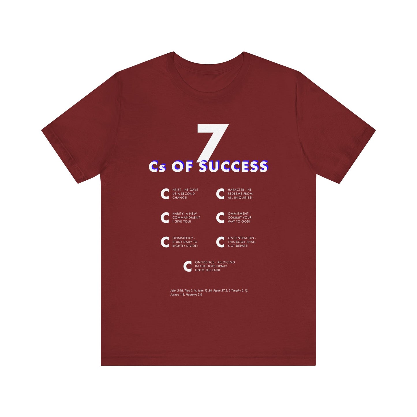 Seven Cs of Success | T-Shirt